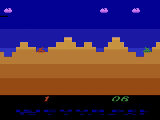 Incoming! (Homebrew) — Title screen